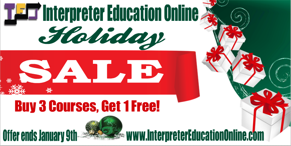 IEO Holiday Sale