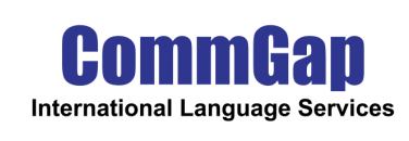 CommGap International Language Services logo