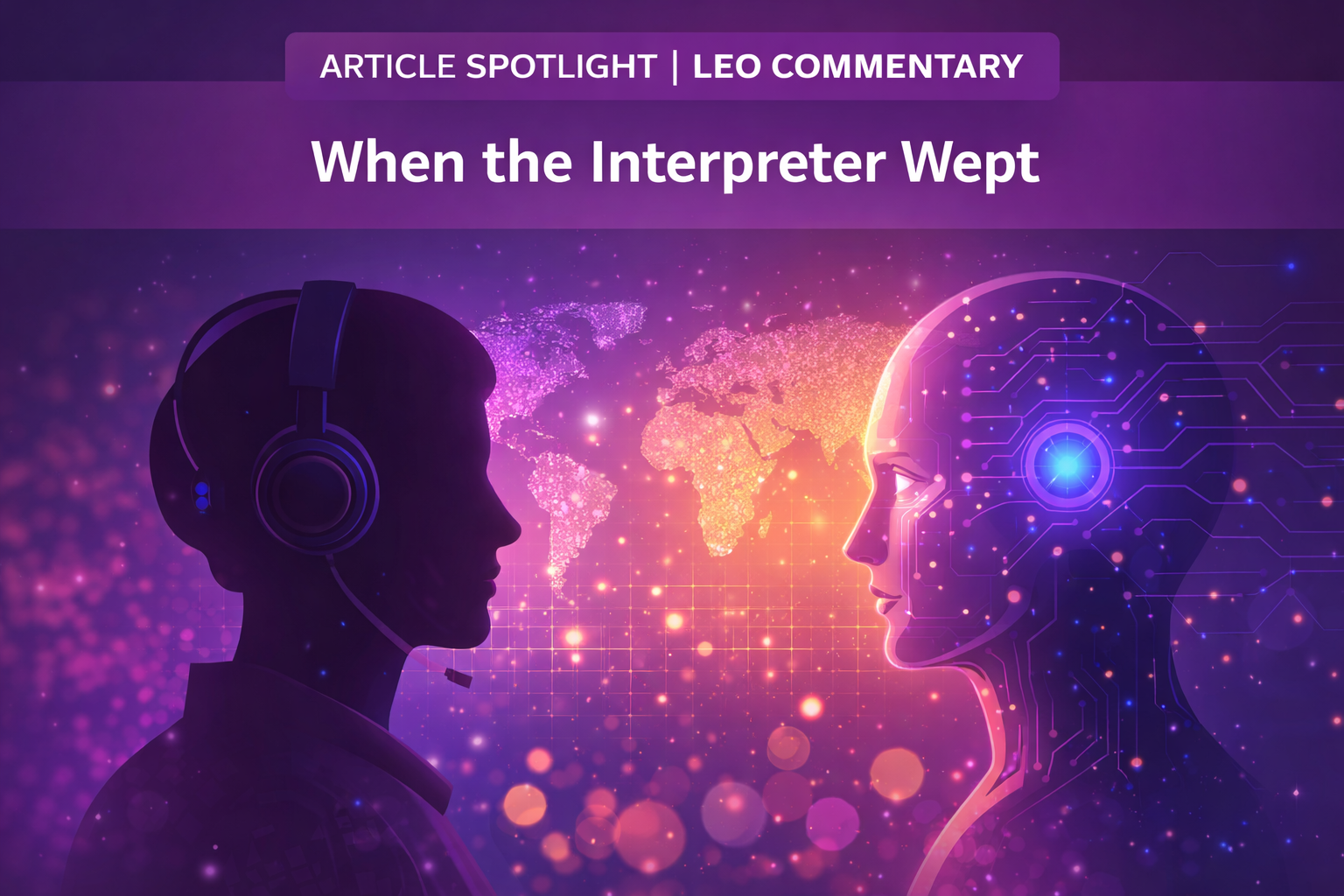 Read more about the article When the interpreter wept
